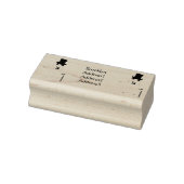 上おもしろい帽子漫画のカエル ラバースタンプ (スタンプ)