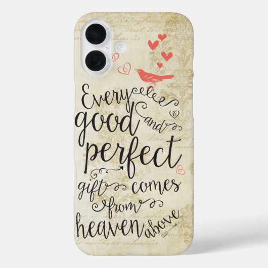 上からのすべての良い完璧な来ギフト Case-Mate iPhoneケース (裏面)