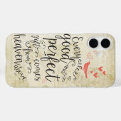 上からのすべての良い完璧な来ギフト Case-Mate iPhoneケース (裏面 (横))