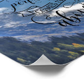 上からのすべての良い完璧な来贈り物 ポスター (角)