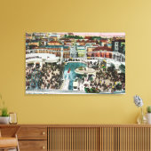 上からのシュートの表示#2 キャンバスプリント (インサイチュ (リビング))