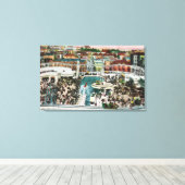 上からのシュートの表示#2 キャンバスプリント (インサイチュ (ウッドフロア))