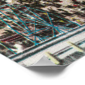 上からのシュートの表示#2 ポスター (角)