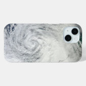 上からのハリケーン・サンディ Case-Mate iPhoneケース (裏面 (横))