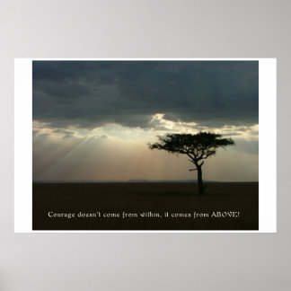 上からの勇気 ポスター