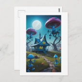 上からの危険 ポストカード (正面/裏面)