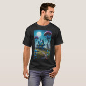 上からの危険 Tシャツ (正面フル)