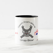 上からの死 ツートーンマグカップ (中央)