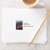 上からの眺め:セントラルパーク秋01 ラベル (インサイチュ)