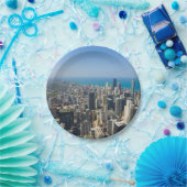 上からシカゴ ペーパープレート (パーティー)