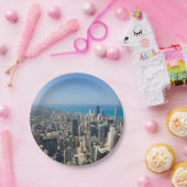 上からシカゴ ペーパープレート (パーティー)