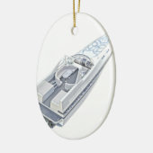 上からスピードボート セラミックオーナメント (左)