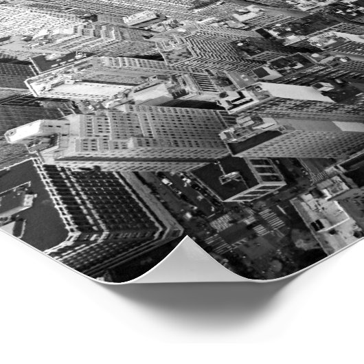 上からニューヨーク ポスター (角)