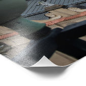 上からポーランドのクラクフ市の中心 フォトプリント            (角)