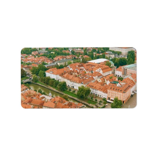 上からリュブリャナ ラベル (正面)