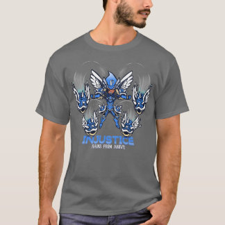 上から不正が降る Tシャツ