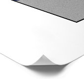 上から表示 ポスター (角)