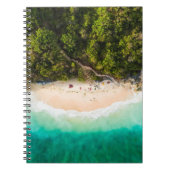 上から見る素晴らし、いくつかのツアーの空中表示 ノートブック (正面)