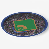 上から野球場 ペーパープレート (アングル)