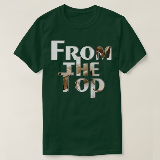 上から1 Tシャツ (デザイン正面)