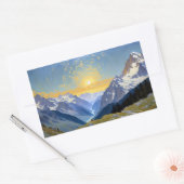 上から 長方形シール (封筒)