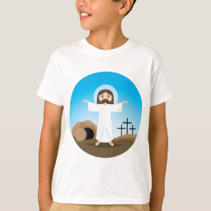 上がったキリスト Tシャツ