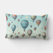 上がって上遠くに!熱お洒落気球 クッション (裏面)