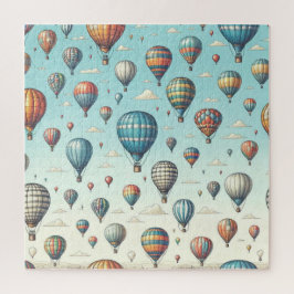 上がって上遠くに!熱お洒落気球 ジグソーパズル