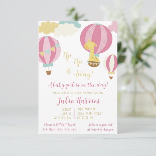 上がって上遠くに!赤ん坊の女の子が行く途中だ！ 招待状 (スタンド正面)