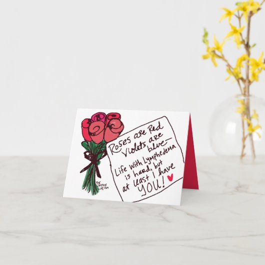 "上がりましたあります赤いですが…" カード (黄色い花)