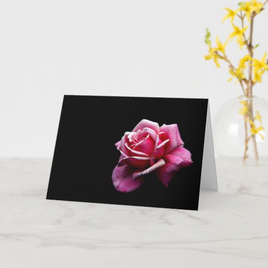 上がりました カード (黄色い花)