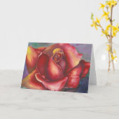 上がりました(中ブランク) カード (黄色い花)