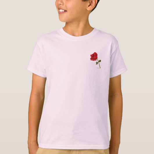 上がりました(女の子) Tシャツ (正面)