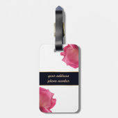 上がりました。 実例 ラゲッジタグ (裏面縦)