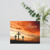 上がるイースター シーズンポストカード (スタンド正面)