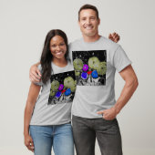 上でからのドラム Tシャツ (ユニセックス)