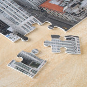 上でからのニューヨークシティの超高層ビル ジグソーパズル (側面)