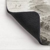 上でからの巨人の土手道 マウスパッド (コーナー)