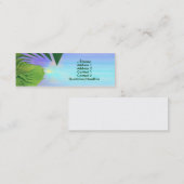 上でやし スキニー名刺 (正面/裏面)