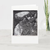 上と下、カード カード (正面)