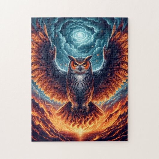 上と下 – Wise Owl Art ジグソーパズル (縦)