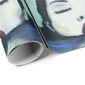 「上と同じように、下絵を描も同じように ラッピングペーパー (ロールコーナー)