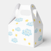 上と紫の遠くに飛行機の好意ボックス フェイバーボックス (裏面サイド)