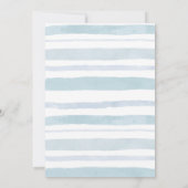 上と青遠くに熱気球ボーイ1st誕生日 招待状 (裏面)