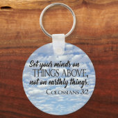 上にあるものを考えなさい キーホルダー (正面)