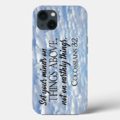 上にあるものを考えなさい Case-Mate iPhoneケース (裏面)