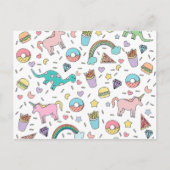 上にかわいらし振りかけてください ポストカード (正面)