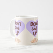 上にせ与えない/希望/イエス/マグカップ/信仰 コーヒーマグカップ (正面左)