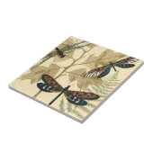 上にカラフル浮いているトンボ葉リ タイル (側面)