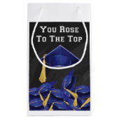 上に上がりました スモールペーパーバッグ (裏面)